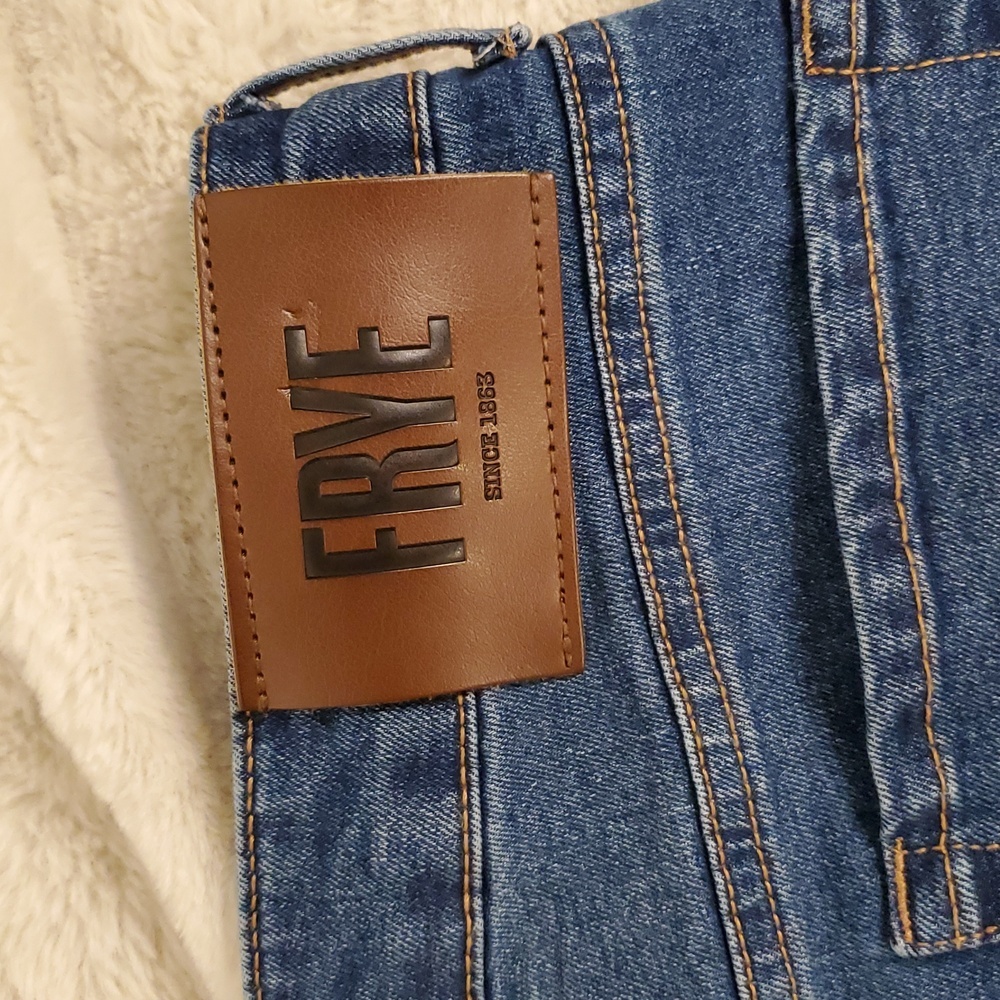 Frye High Waisted Denim Jeans 10/30 - Picture 7 of 12